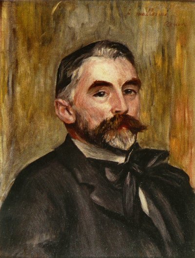 Stéphane Mallarmé von Pierre Auguste Renoir